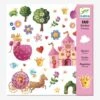 160 Stickers Princesse Marguerite DJECO Multicolore - Djeco