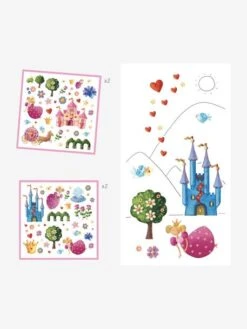 160 Stickers Princesse Marguerite DJECO Multicolore - Djeco -Enfant Jouet Boutique 160 stickers princesse marguerite djeco 2