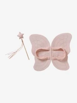 Ailes De Papillon En Gaze De Coton + Baguette Magique Rose - Vertbaudet -Enfant Jouet Boutique ailes de papillon en gaze de coton baguette magique 2