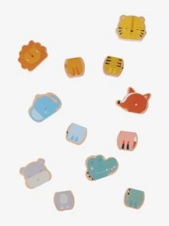Animaux Magnétiques à Assembler En Bois FSC® Multicolore - Vertbaudet -Enfant Jouet Boutique animaux magnetiques a assembler en bois fsc 3