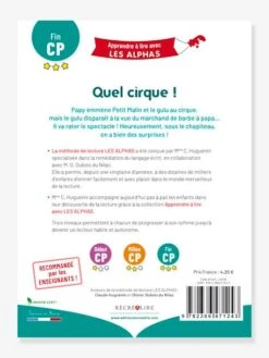 Apprendre à Lire Avec Les Alphas - Quel Cirque ! RÉCRÉALIRE Vert - Recrealire -Enfant Jouet Boutique apprendre a lire avec les alphas quel cirque recrealire 3
