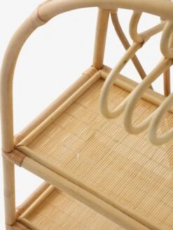 Armoire Poupon En Rotin Beige - Vertbaudet -Enfant Jouet Boutique armoire poupon en rotin 4