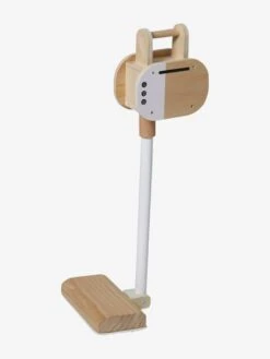 Aspirateur Balai En Bois FSC® Blanc - Vertbaudet -Enfant Jouet Boutique aspirateur balai en bois fsc 5