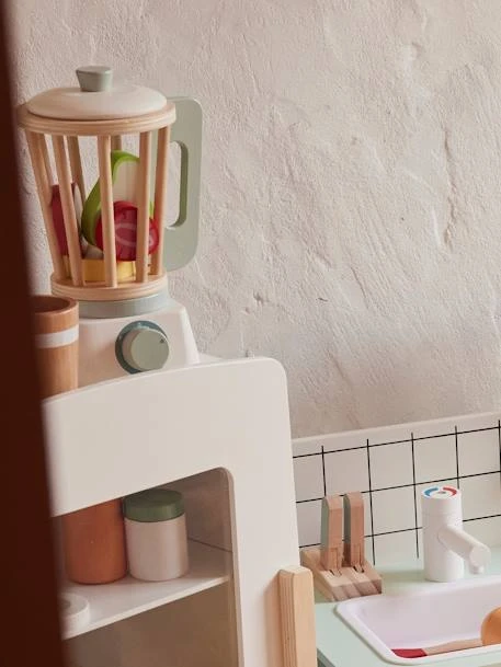 Blender + Tranches De Fruits En Bois FSC® Multicolore - Vertbaudet 1 Blender + Tranches De Fruits En Bois FSC® Multicolore - Vertbaudet