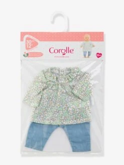 Blouse Et Pantalon - COROLLE Bleu Jean - Corolle -Enfant Jouet Boutique blouse et pantalon corolle 2