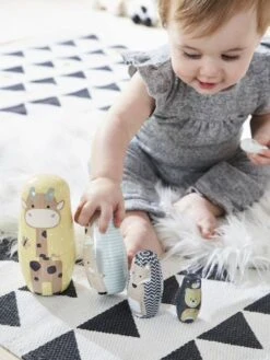 Boites Gigognes Animaux En Bois Multicolore - Vertbaudet -Enfant Jouet Boutique boites gigognes animaux en bois 4