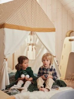 Cabane Maison En Tissu Multicolore - Vertbaudet -Enfant Jouet Boutique cabane maison en tissu 3