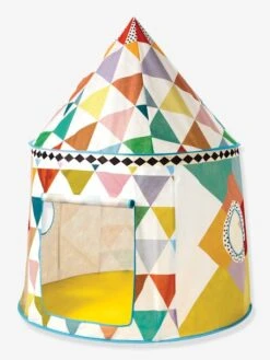 Cabane Multicolore DJECO Blanc - Djeco