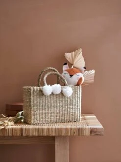 Cabas De Course En Herbier Beige - Vertbaudet -Enfant Jouet Boutique cabas de course en herbier 3