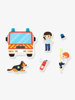 Cahier D'activités Mes Premiers Autocollants - Mes 500 Autocollants Police Et Pompiers AUZOU Jaune - Auzou -Enfant Jouet Boutique cahier dactivites mes premiers autocollants mes 500 autocollants police et pompiers auzou 2