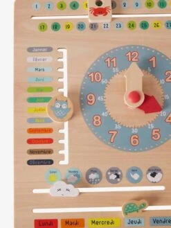 Calendrier En Bois FSC® Multicolore - Vertbaudet -Enfant Jouet Boutique calendrier en bois fsc 5