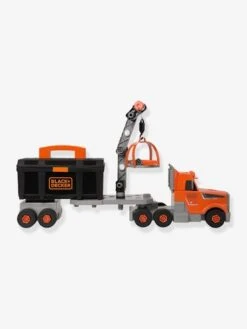 Camion De Bricolage Black+Decker SMOBY Orange/noir/gris - Smoby -Enfant Jouet Boutique camion de bricolage blackdecker smoby 2