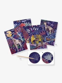 Cartes à Gratter Nature Luxuriante DJECO Violet - Djeco 6 Cartes à Gratter Nature Luxuriante DJECO Violet - Djeco -Enfant Jouet Boutique cartes a gratter nature luxuriante djeco 2