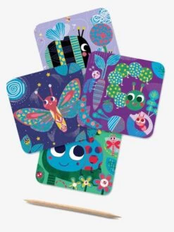 Cartes à Gratter «Toutes Petites Bêtes» DJECO Multicolore - Djeco -Enfant Jouet Boutique cartes a gratter toutes petites betes djeco 2