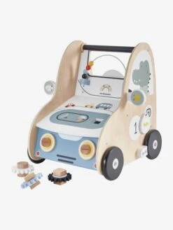 Chariot De Marche Avec Freins EN VOITURE SIMON En Bois FSC® Multicolore - Vertbaudet -Enfant Jouet Boutique chariot de marche avec freins en voiture simon en bois fsc 2