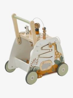 Chariot De Marche Multi-activités Tanzanie En Bois FSC® Vert - Vertbaudet -Enfant Jouet Boutique chariot de marche multi activites tanzanie en bois fsc 3