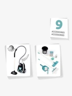 Chariot De Ménage Avec Aspirateur - SMOBY Bleu - Smoby -Enfant Jouet Boutique chariot de menage avec aspirateur smoby 2