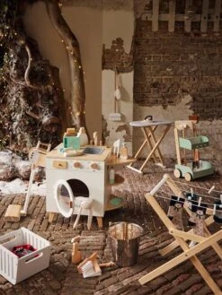 Chariot De Ménage En Bois FSC® Vert - Vertbaudet -Enfant Jouet Boutique chariot de menage en bois fsc 2