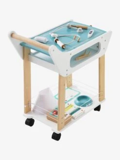 Chariot De Vétérinaire En Bois FSC® Blanc - Vertbaudet -Enfant Jouet Boutique chariot de veterinaire en bois fsc 4