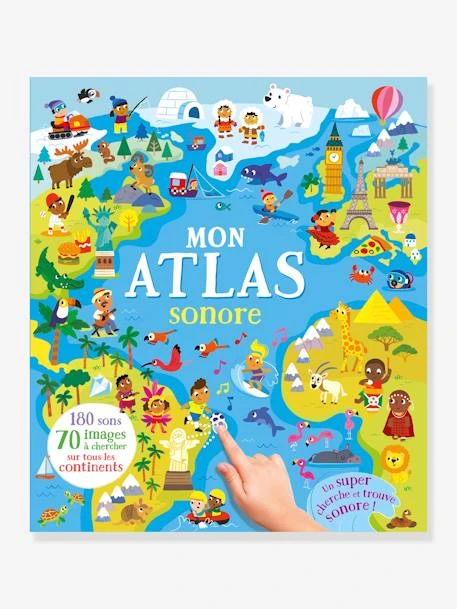 Cherche Et Trouve - Mon Atlas Sonore - 180 Sons - 1-2-3 SOLEIL Blanc - Auzou 1 Cherche Et Trouve - Mon Atlas Sonore - 180 Sons - 1-2-3 SOLEIL Blanc - Auzou