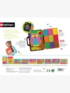 Clic Educ Mosaïques NATHAN Blanc - Nathan -Enfant Jouet Boutique clic educ mosaiques nathan 3