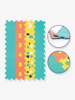 Coffret D'activités Tapis Quille Et Formes LUDI Multicolore - Ludi -Enfant Jouet Boutique coffret dactivites tapis quille et formes ludi 2