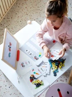 Coffret D'apprentissage Des Lettres Et Des Mots Multicolore - Vertbaudet -Enfant Jouet Boutique coffret dapprentissage des lettres et des mots 2