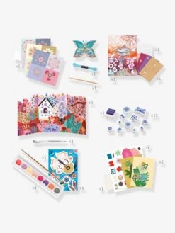 Coffret Le Jardin En Fleurs DJECO Rose - Djeco -Enfant Jouet Boutique coffret le jardin en fleurs djeco 4