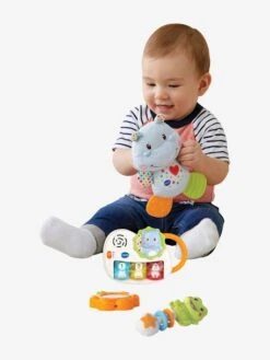 Coffret Naissance Eveil Des Sens VTECH Rose - Toutes Les Marques -Enfant Jouet Boutique coffret naissance eveil des sens vtech 2