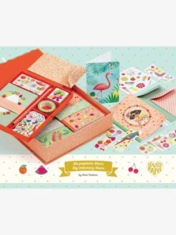 Coffret Papeterie Marie DJECO Orange - Djeco