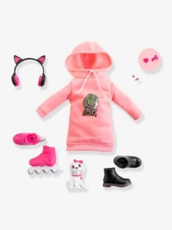 Coffret Poupée Mannequin Melody Music & Mode - COROLLE Rose - Corolle -Enfant Jouet Boutique coffret poupee mannequin melody music mode corolle 2