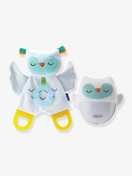 Coffret Veilleuse Et Chouette Luminescente - INFANTINO Blanc - Infantino 1 Coffret Veilleuse Et Chouette Luminescente - INFANTINO Blanc - Infantino