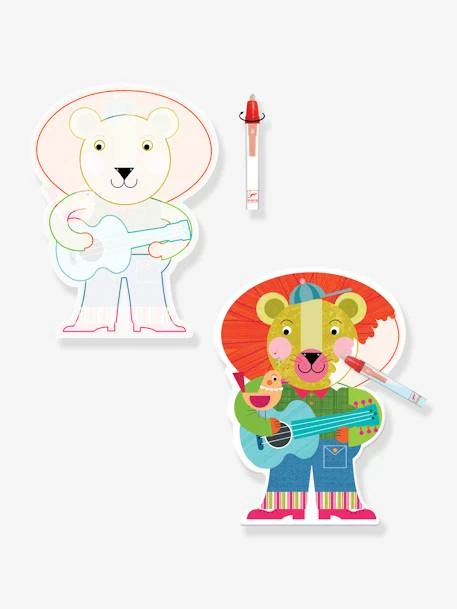 Coloriage à L'eau Animalo-Len DJECO Orange - Djeco 4 Coloriage à L'eau Animalo-Len DJECO Orange - Djeco – Image 4