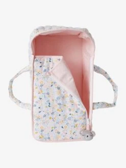 Couffin Poupon En Gaze De Coton Rose - Vertbaudet -Enfant Jouet Boutique couffin poupon en gaze de coton 2