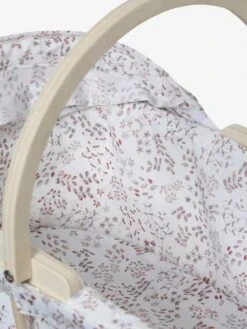 Couffin Pour Poupon En Bois FSC® Et Tissu Beige - Vertbaudet -Enfant Jouet Boutique couffin pour poupon en bois fsc et tissu 3