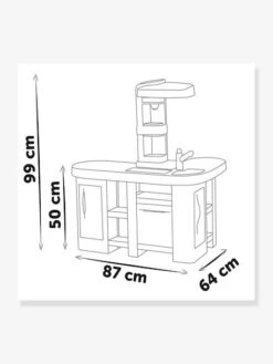 Cuisine Tefal XL Studio Bubble - SMOBY Blanc - Smoby -Enfant Jouet Boutique cuisine tefal xl studio bubble smoby 4