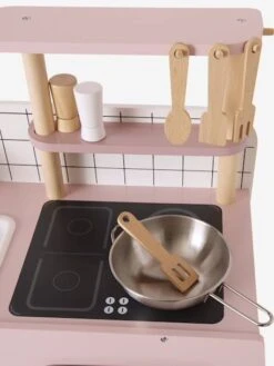 Cuisinette Design En Bois FSC® Rose - Vertbaudet -Enfant Jouet Boutique cuisinette design en bois fsc 2