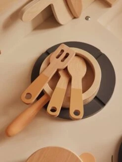 Cuisinette équipée Avec Rideau - En Bois FSC® Multicolore - Vertbaudet -Enfant Jouet Boutique cuisinette equipee avec rideau en bois fsc 4