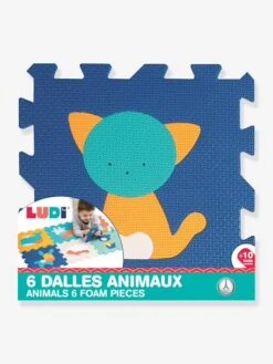Dalles 6 Animaux LUDI Multicolore - Ludi -Enfant Jouet Boutique dalles 6 animaux ludi 3