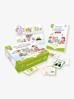 Découvrir Les Sons Avec Les Alphas - Qui Joue Au Loup ? RÉCRÉALIRE Blanc - Recrealire -Enfant Jouet Boutique decouvrir les sons avec les alphas qui joue au loup recrealire 2