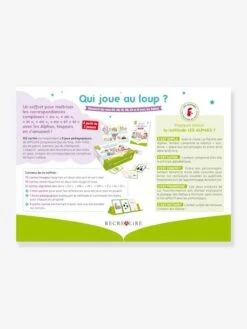 Découvrir Les Sons Avec Les Alphas - Qui Joue Au Loup ? RÉCRÉALIRE Blanc - Recrealire -Enfant Jouet Boutique decouvrir les sons avec les alphas qui joue au loup recrealire 3