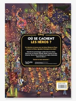 DISNEY CLASSIQUES - Où Se Cachent Tes Héros ? - Cherche Et Trouve - HACHETTE JEUNESSE Blanc - Disney -Enfant Jouet Boutique disney classiques ou se cachent tes heros cherche et trouve hachette jeunesse 3