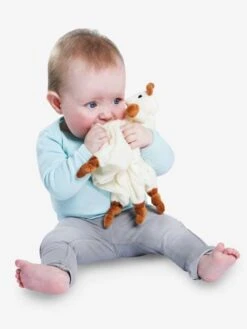 Doudou Avec Attache Sucette Sophie La Girafe VULLI Beige - Sophie La Girafe -Enfant Jouet Boutique doudou avec attache sucette sophie la girafe vulli 2