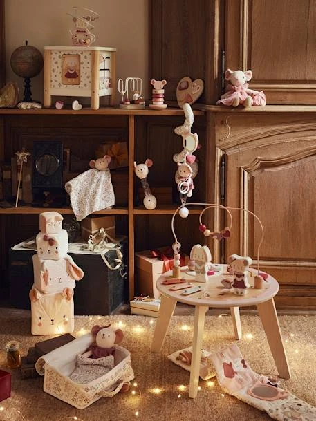 Doudou Carré En Gaze De Coton GRENIER Blanc - Vertbaudet 3 Doudou Carré En Gaze De Coton GRENIER Blanc - Vertbaudet – Image 3