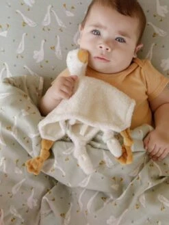Doudou Little Goose - LITTLE DUTCH Blanc - Little Dutch -Enfant Jouet Boutique doudou little goose little dutch 4