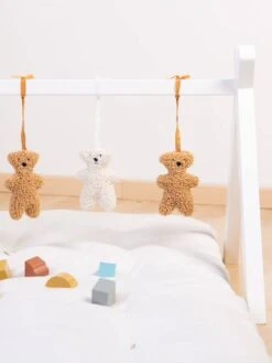 Figurines Pour Arche D'éveil - CHILDHOME Marron - Childhome -Enfant Jouet Boutique figurines pour arche deveil childhome 3