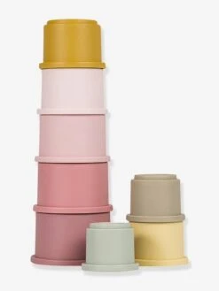 Gobelets Empilables - LITTLE DUTCH Rose - Little Dutch -Enfant Jouet Boutique gobelets empilables little dutch 5