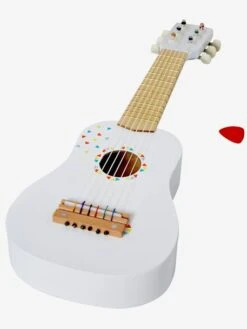 Guitare En Bois FSC® Blanc - Vertbaudet -Enfant Jouet Boutique guitare en bois fsc 2