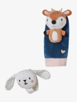 Hochets Mains Et Pieds Forêt Enchantée Multicolore - Vertbaudet -Enfant Jouet Boutique hochets mains et pieds foret enchantee 4