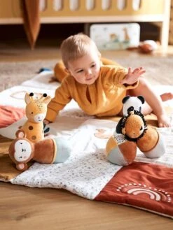 Jeu De Quilles En Tissu TANZANIE Multicolore - Vertbaudet -Enfant Jouet Boutique jeu de quilles en tissu tanzanie 3